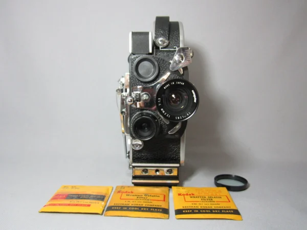 Bolex H16 Reflex 16mm Movie Camera (No 196200) Package - Image 6