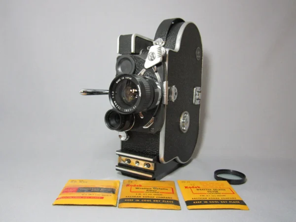 Bolex H16 Reflex 16mm Movie Camera (No 196200) Package - Image 7