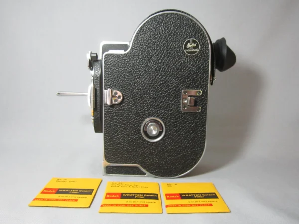 GLEAMING Bolex Rex-4 16mm Movie Camera + Rex-o-Fader - Image 7