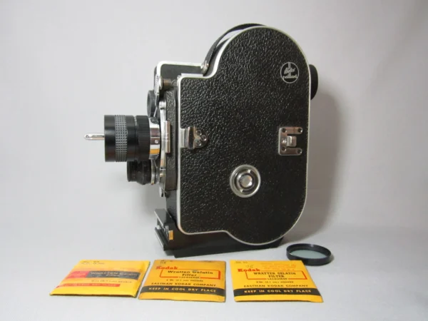 Bolex H16 Reflex 16mm Movie Camera (No 196200) Package - Image 8