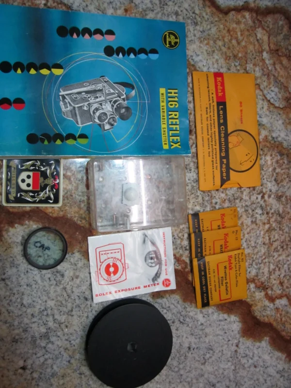 Bolex Rex Reflex 16mm Movie Camera Package - Image 10