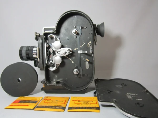Bolex H16 Reflex 16mm Movie Camera (No 196200) Package - Image 10