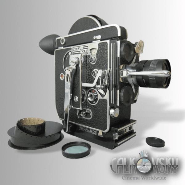 Bolex Rex Reflex 16mm Movie Camera (No 185048) + 12.5mm C-Mount Lens
