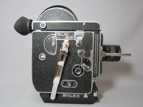Bolex H16 Reflex 16mm Movie Camera (No 120912) + 12.5mm C-Mount Lens - Image 2