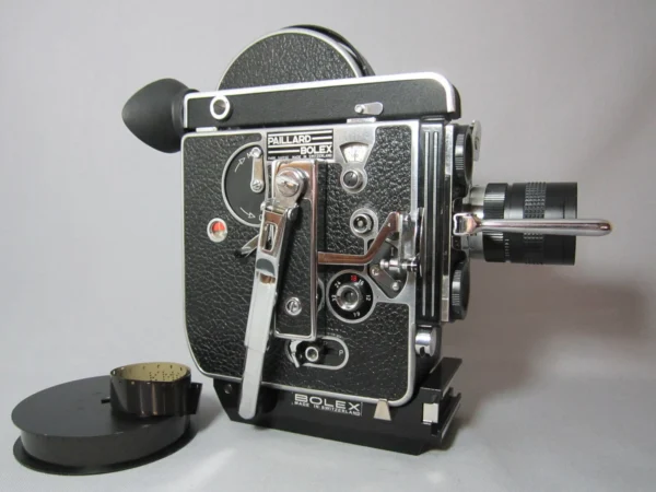 Bolex Rex Reflex 16mm Movie Camera (No 185048) + 12.5mm C-Mount Lens - Image 2