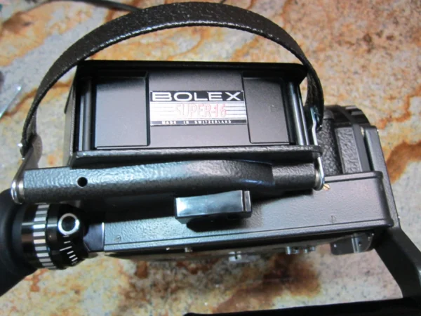 Super-16 Conversion! NOS Bolex EBM 16mm Movie Camera (No 308192) - Image 11
