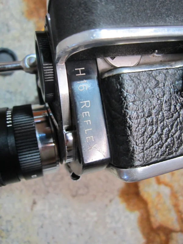 Bolex H16 Reflex 16mm Movie Camera (No 120912) + 12.5mm C-Mount Lens - Image 12