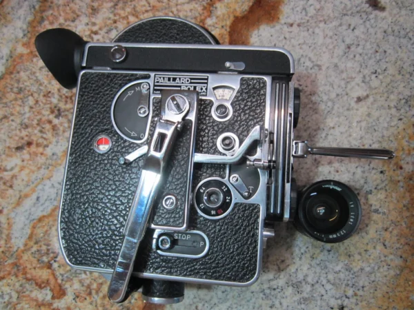 Bolex Rex Reflex 16mm Movie Camera (No 185048) + 12.5mm C-Mount Lens - Image 13