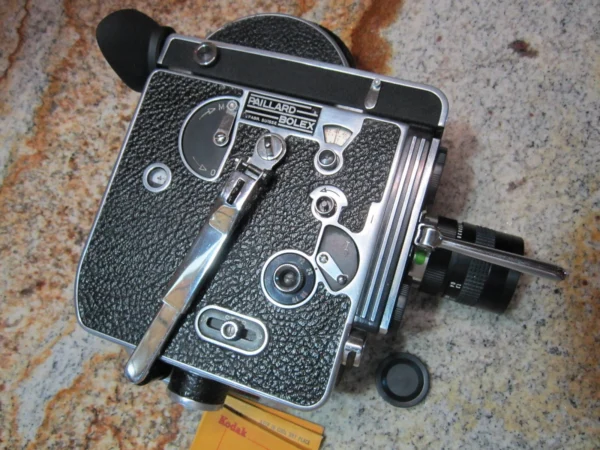 Bolex H16 Reflex 16mm Movie Camera (No 120912) + 12.5mm C-Mount Lens - Image 13