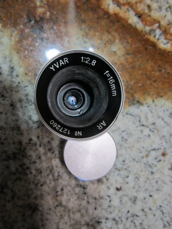 Kern 2.8 / 16mm C-Mount Lens (No 127260) - Covers Super-16! - Image 9