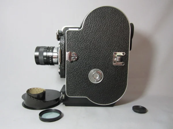 Bolex Rex Reflex 16mm Movie Camera (No 185048) + 12.5mm C-Mount Lens - Image 9