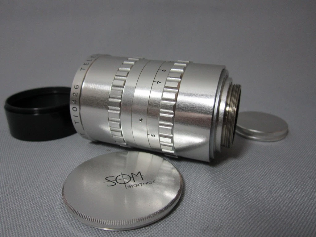 BRAND NEW (Sealed in Bag) Som Berthiot 2.5 / 75mm C-Mount Lens - Image 11