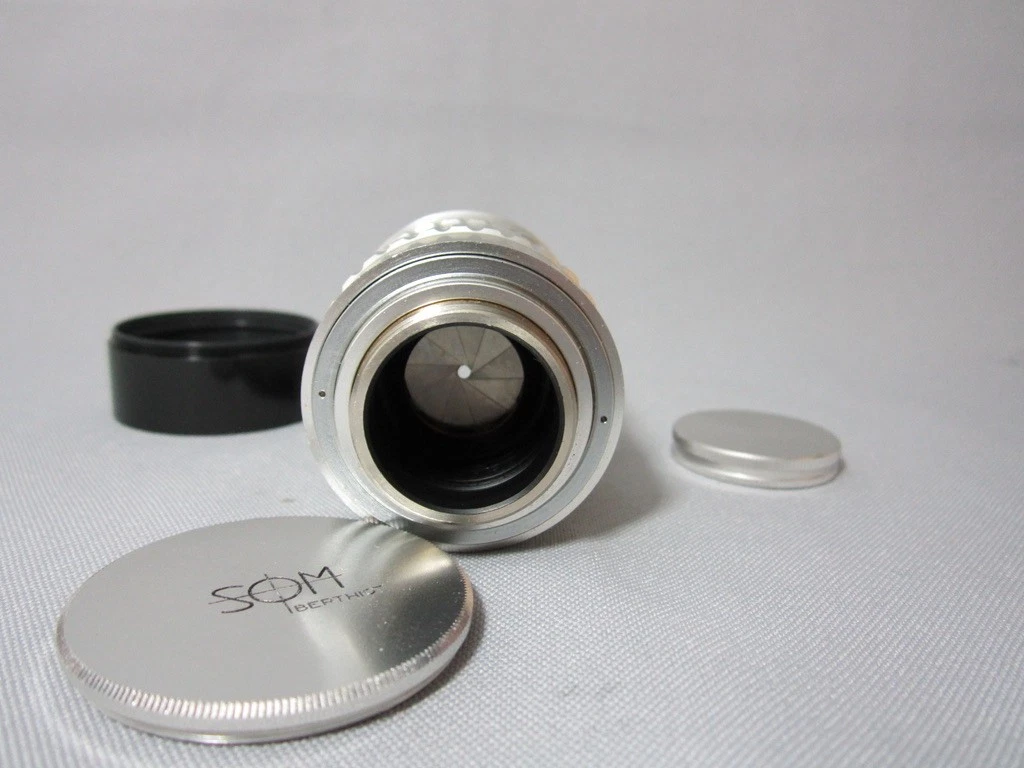 BRAND NEW (Sealed in Bag) Som Berthiot 2.5 / 75mm C-Mount Lens - Image 10
