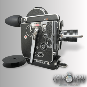 SUPER-16 Bolex Reflex 16mm Movie Camera (No 183964) + 1.3 / 12.5mm C-Mount Lens - OVERHAULED