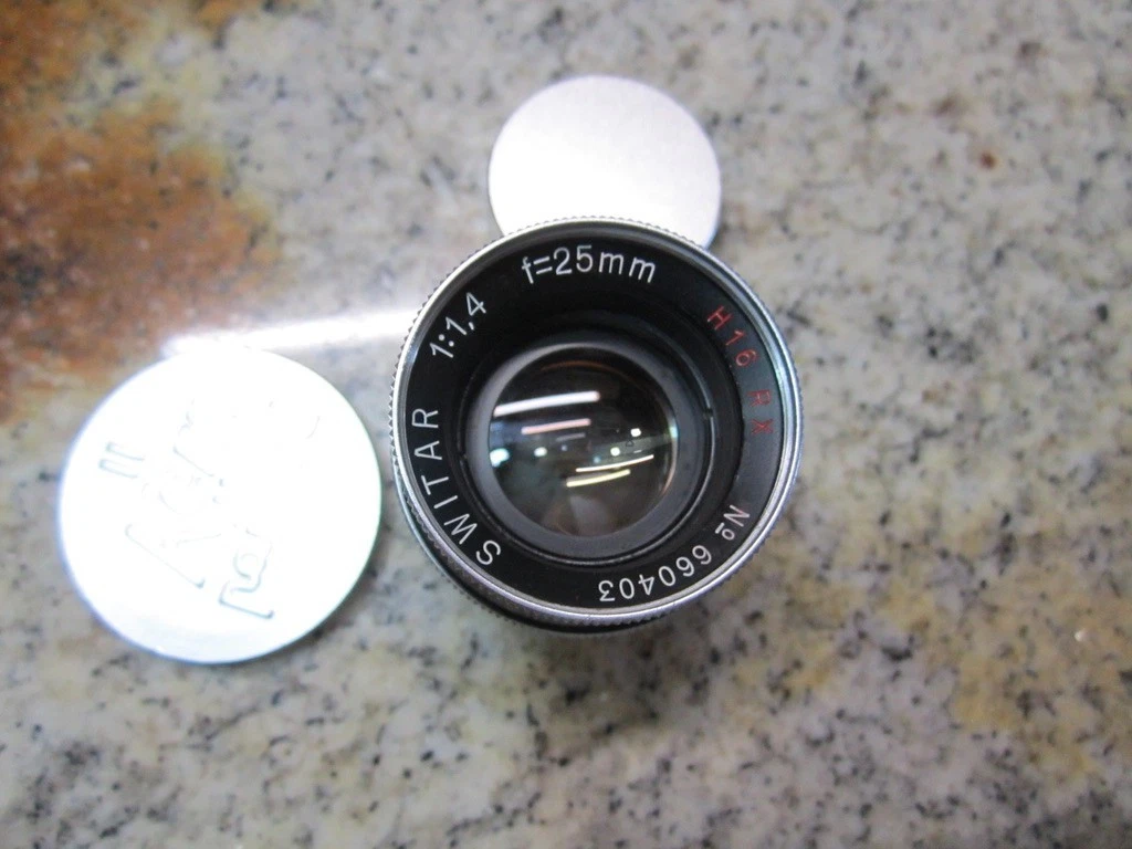 Super-16 Kern Switar H16 RX 1.4 / 25mm C-Mount Lens (No 66403) - Image 12