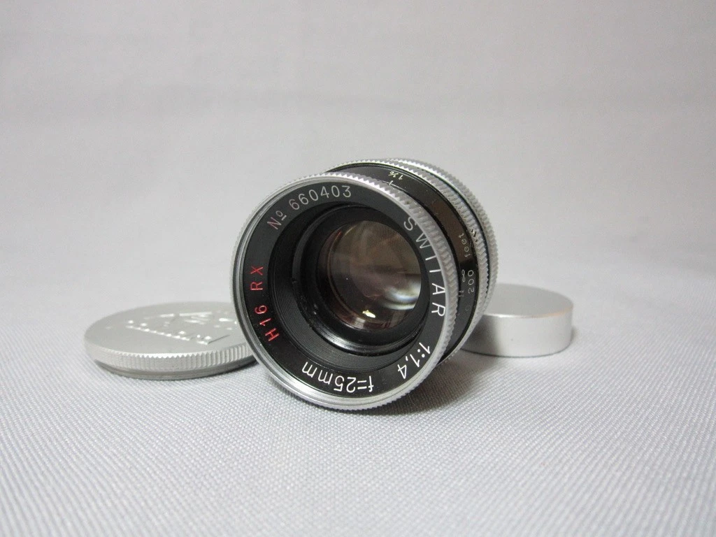Super-16 Kern Switar H16 RX 1.4 / 25mm C-Mount Lens (No 66403) - Image 3