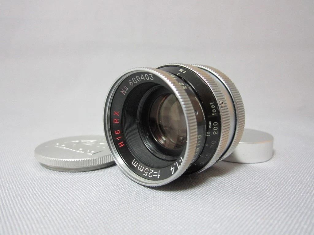 Super-16 Kern Switar H16 RX 1.4 / 25mm C-Mount Lens (No 66403) - Image 14