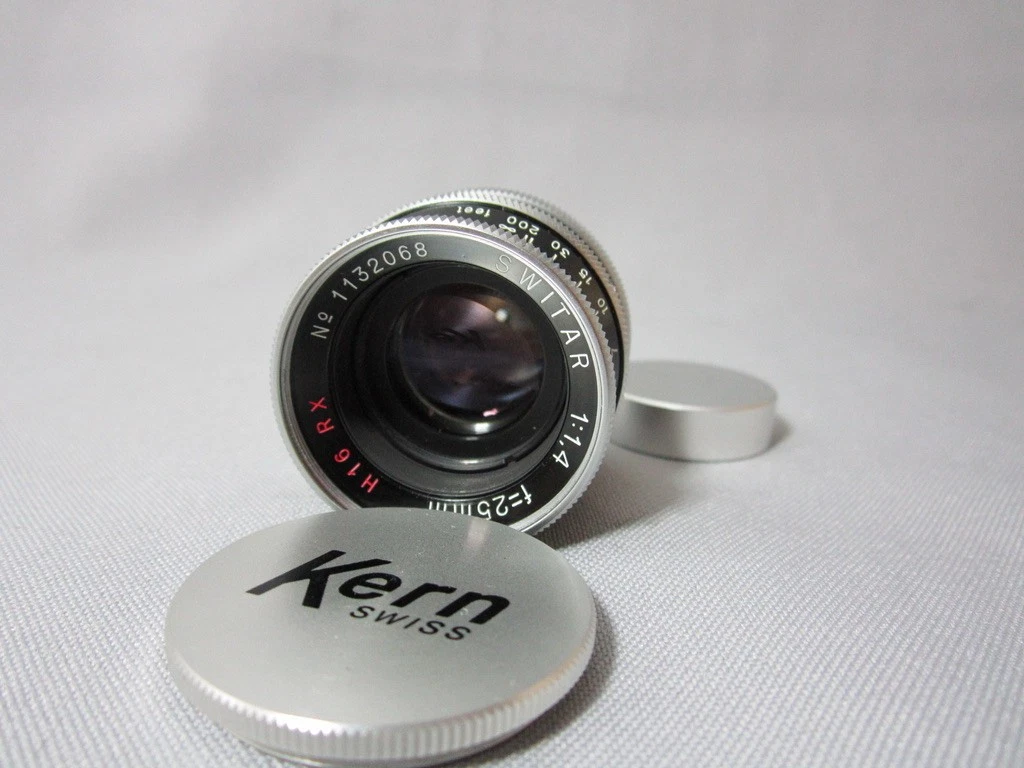 Super-16 Kern Switar H16 RX 1.4 / 25mm C-Mount Lens (No 1132068) - Image 10