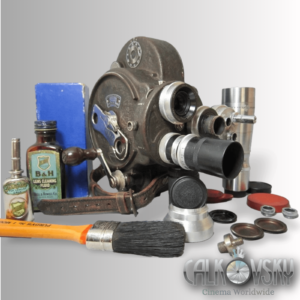 Bell & Howell Filmo 16mm Movie Camera + Taylor Hobson Cooke C-Mount Lenses