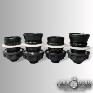 Super-16 Zeiss SuperSpeeds Set: 9.5mm, 12mm, 16mm, 25mm PL-Mount Lenses