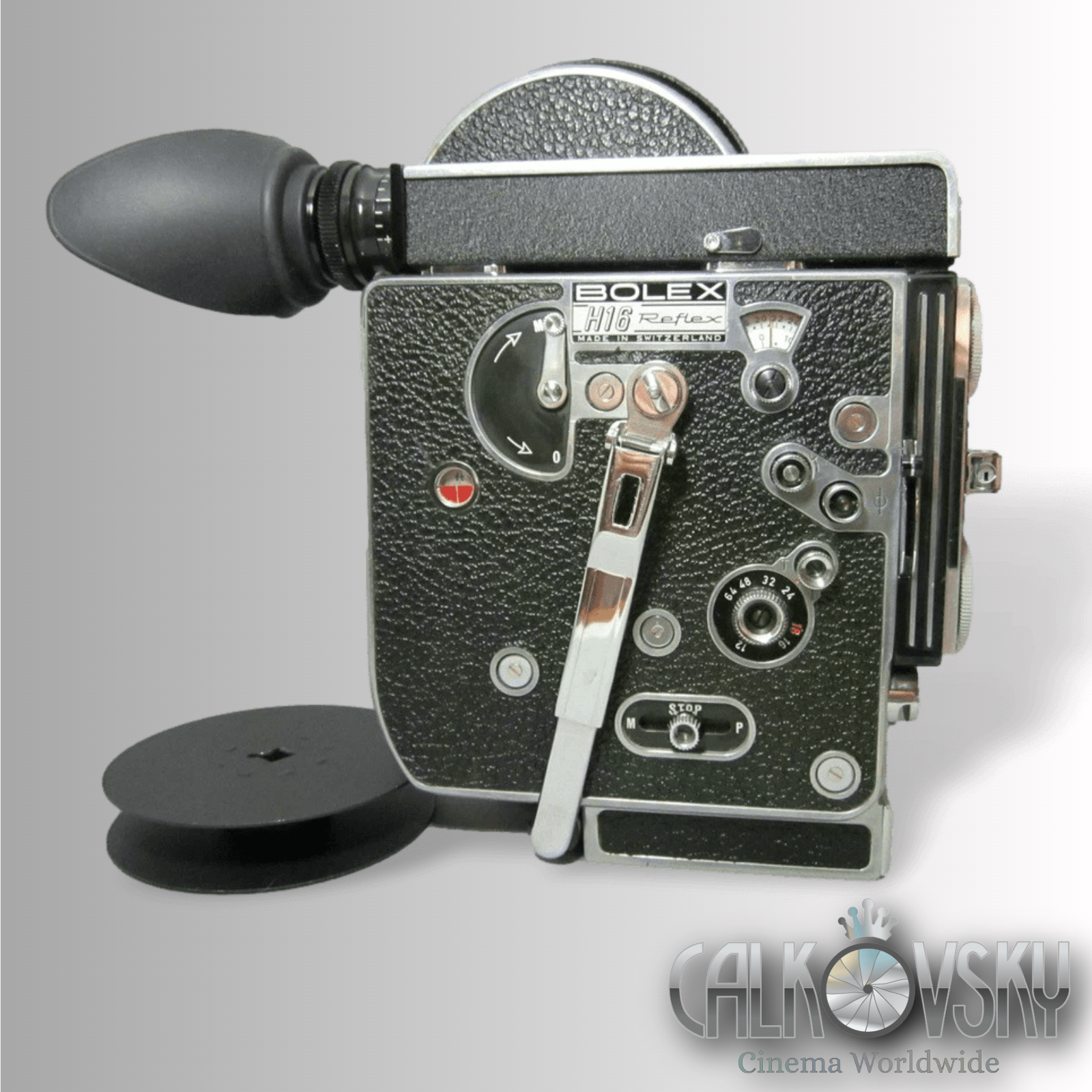 STUNNING Bolex Rex-4 16mm Movie Camera (No 223242)
