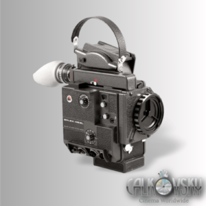 Bolex EL 16mm Movie Camera with B-Mount C-Mount Adapter