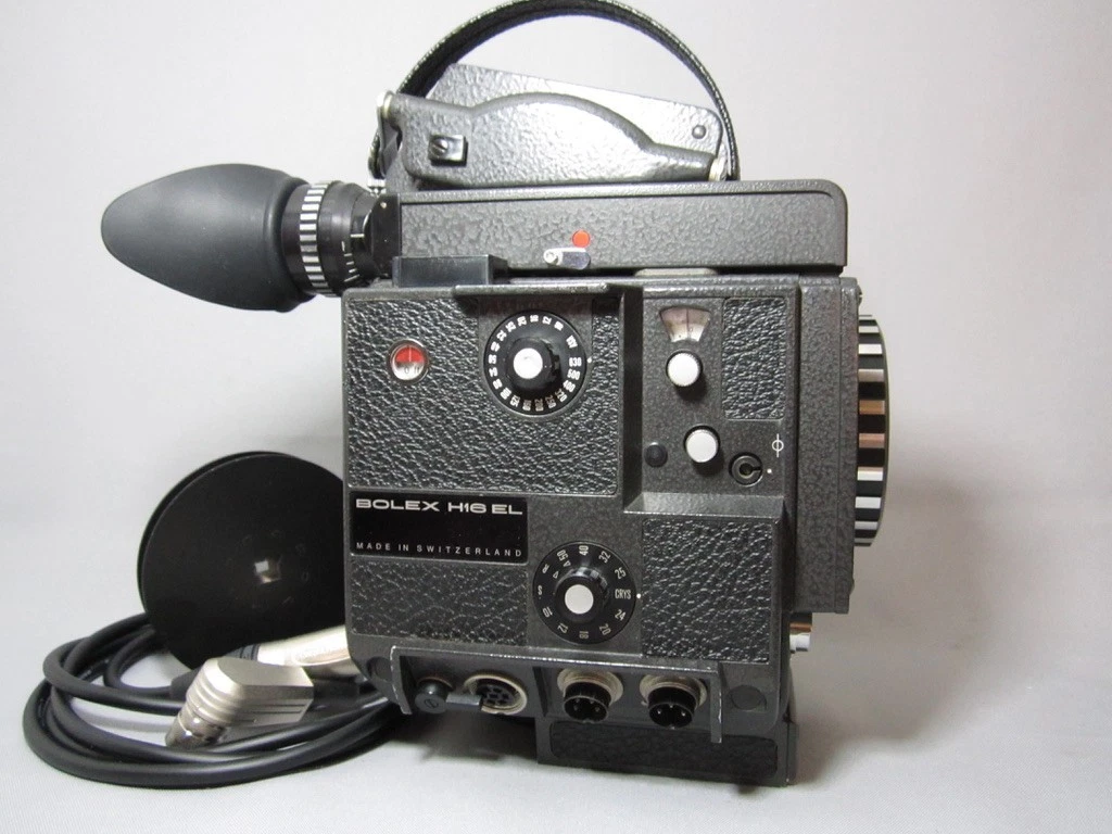 Bolex EL 16mm Movie Camera (No 310091) with B-Mount C-Mount Adapter - Image 2