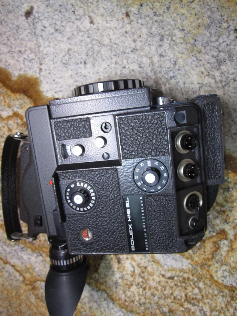 Bolex EL 16mm Movie Camera (No 310091) with B-Mount C-Mount Adapter - Image 13