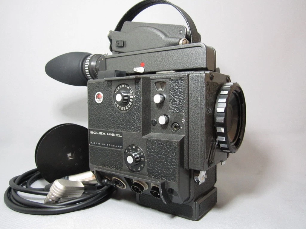 Bolex EL 16mm Movie Camera (No 310091) with B-Mount C-Mount Adapter - Image 4