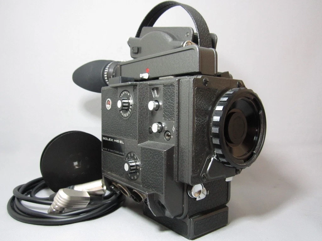 Bolex EL 16mm Movie Camera (No 310091) with B-Mount C-Mount Adapter - Image 5