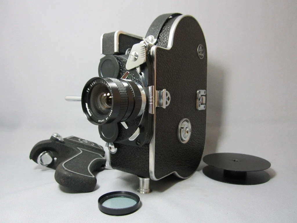 Super-16 Bolex Rex-2 16mm Movie Camera w/ 10x Viewer (No 202398) + 12.5mm C-Mount Lens - Image 6