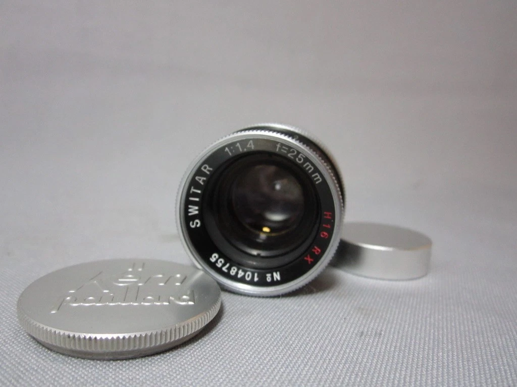 Super-16 Kern Switar H16 RX 1.4 / 25mm C-Mount Lens (No 1048755) - Image 7