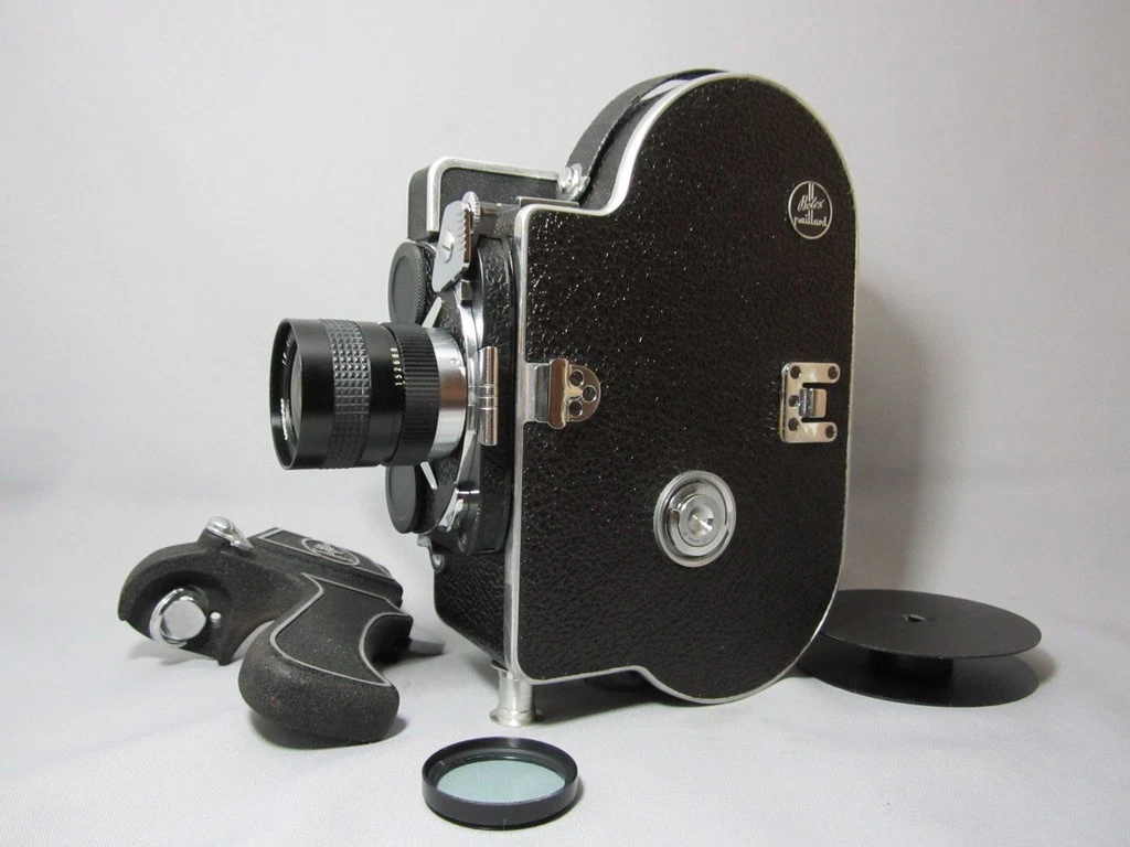 Super-16 Bolex Rex-2 16mm Movie Camera w/ 10x Viewer (No 202398) + 12.5mm C-Mount Lens - Image 7