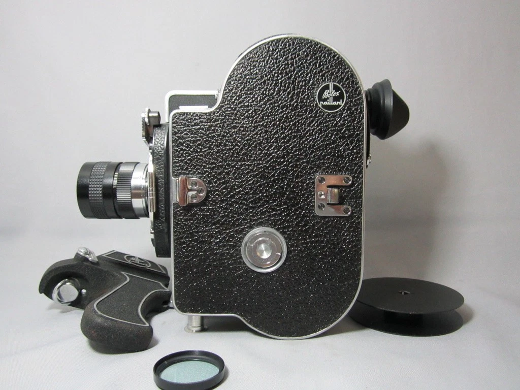 Super-16 Bolex Rex-2 16mm Movie Camera w/ 10x Viewer (No 202398) + 12.5mm C-Mount Lens - Image 8