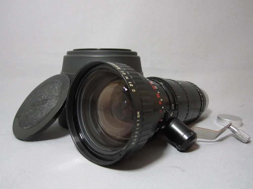 H16 RX Angenieux 2.2 / 12-120mm C-Mount Zoom Lens (No 1412479) - Image 2