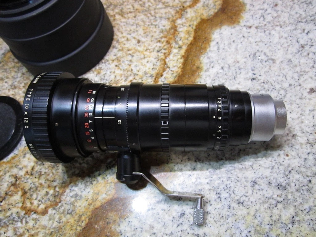 H16 RX Angenieux 2.2 / 12-120mm C-Mount Zoom Lens (No 1412479) - Image 14