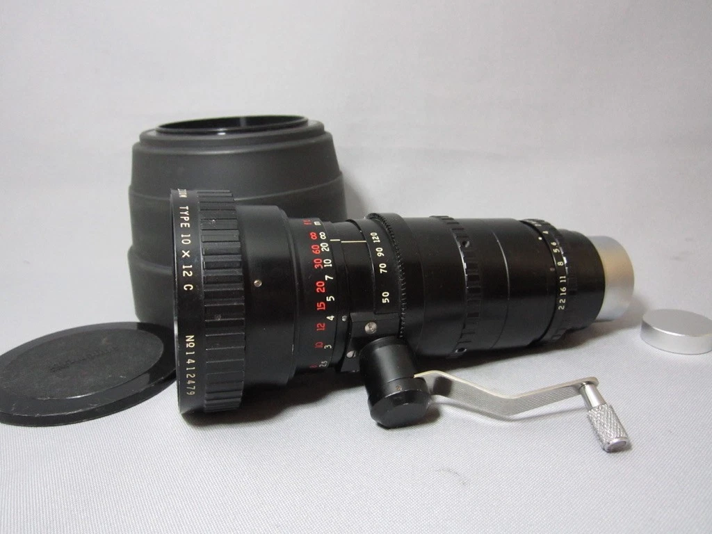 H16 RX Angenieux 2.2 / 12-120mm C-Mount Zoom Lens (No 1412479) - Image 4
