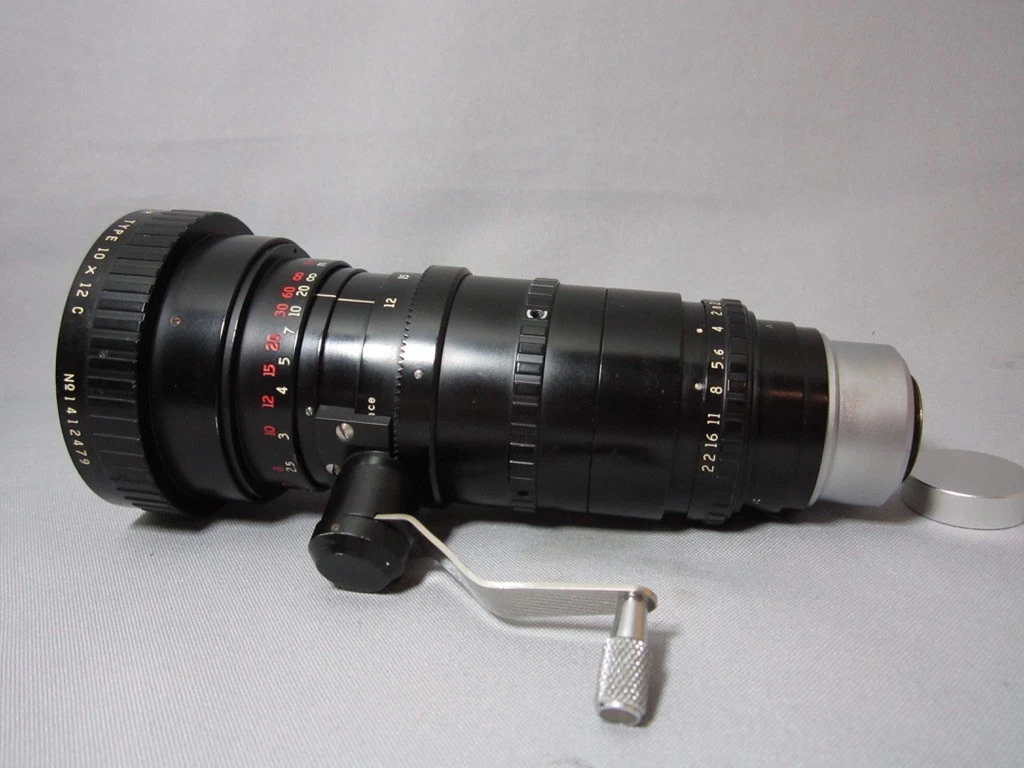 H16 RX Angenieux 2.2 / 12-120mm C-Mount Zoom Lens (No 1412479) - Image 5